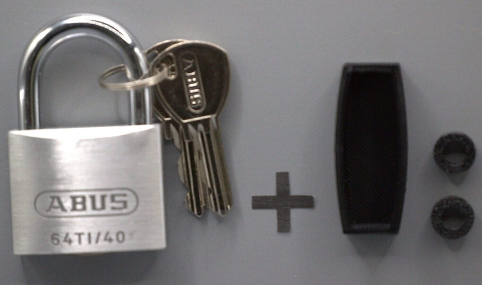 photo 64TI40 cadenas abus 64TI/40 avec kit protection